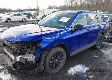 2024 Honda Cr-V Hybrid Sport-L z USA, uszkodzony, nr VIN 2HKRS6H85RH807161